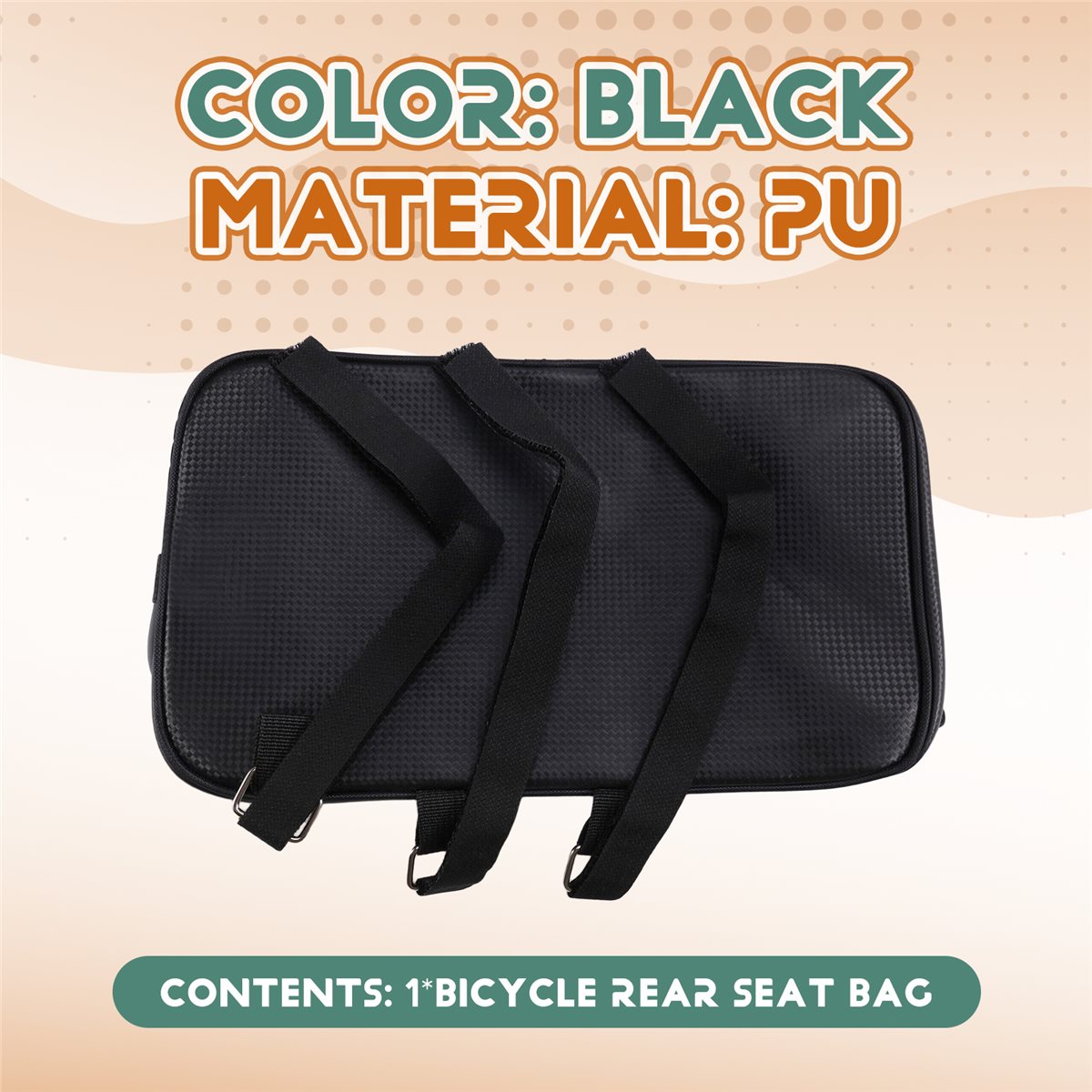 Panniers Waterproof Rear - AD10 Bisiklet Arka Sele Çantası Bisiklet