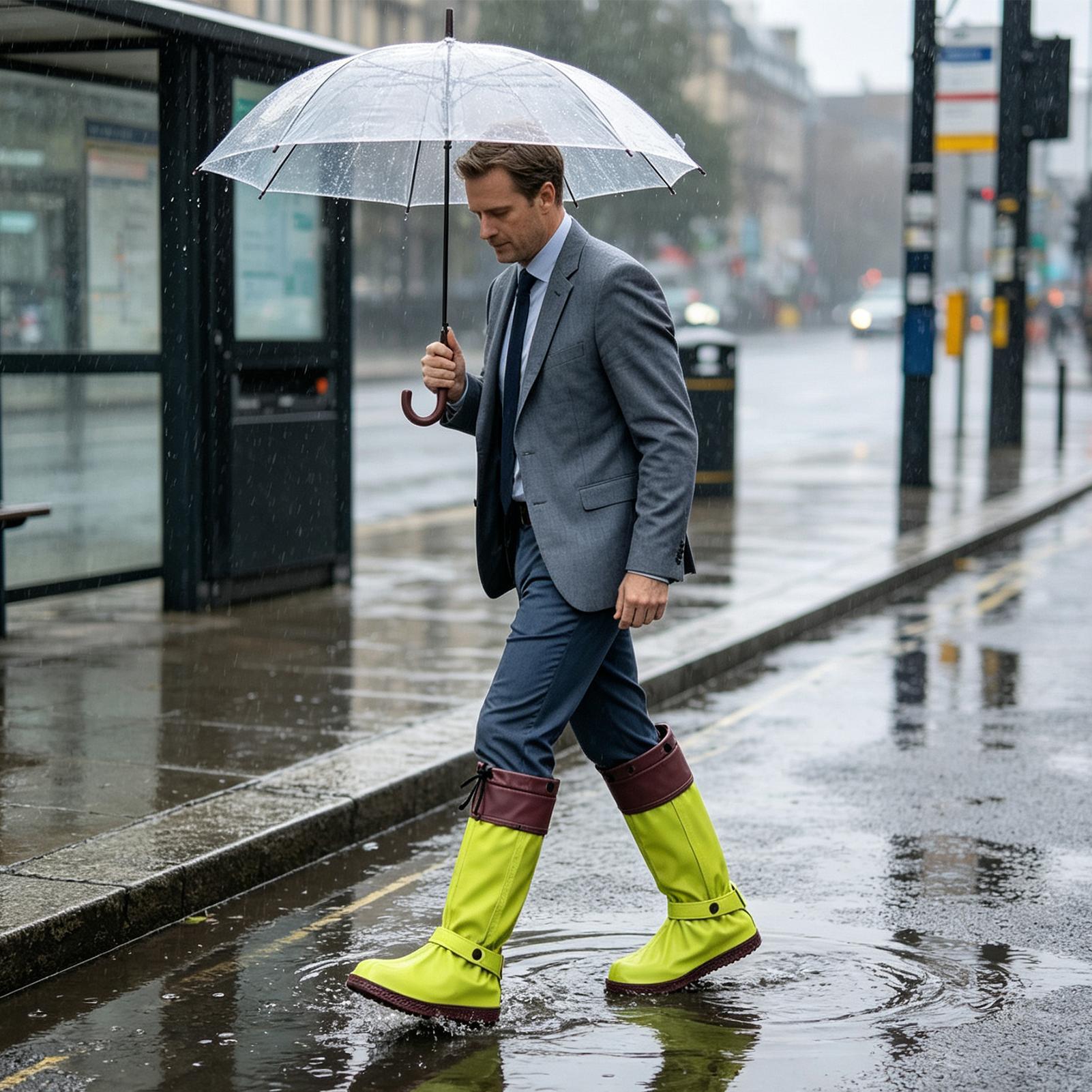 Yağmurluk Ayakkabı Kılıfları,  - Cycling Commute In Rain incelemesi ve fiyatı